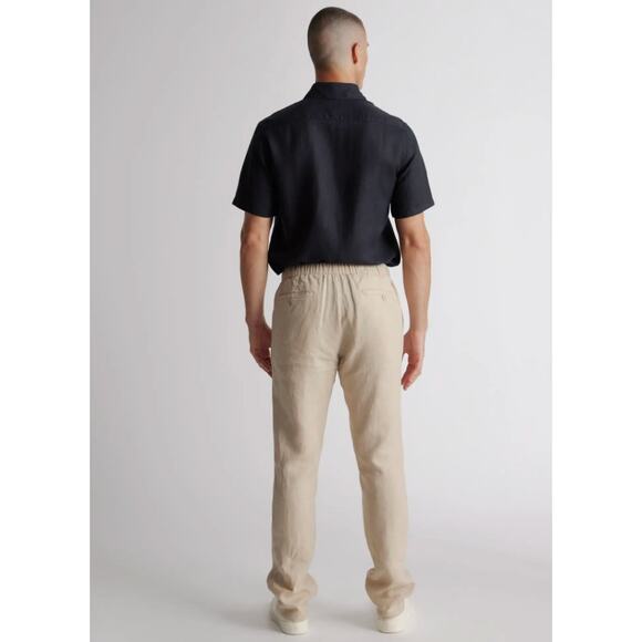Quince european linen pants driftwood mens - Picture 3 of 3